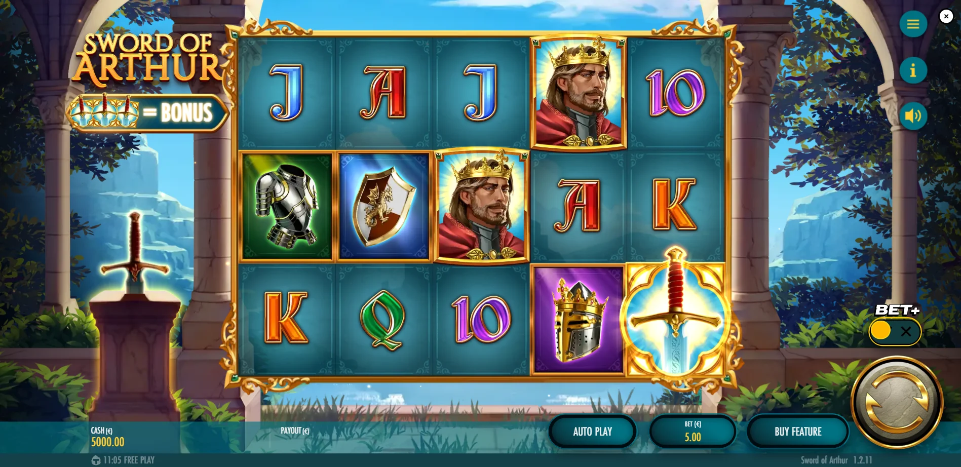 Sword of Arthur Slot Review pic 9